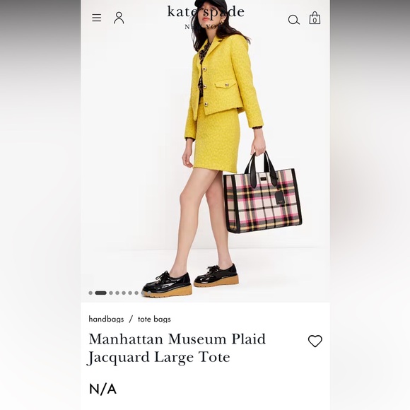 Kate Spade sold out large tote bag. Great holiday gift! - Picture 4 of 6